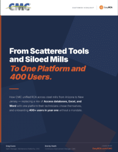 From Scattered Tools and Siloed Mills To One Platform and 400 Users.